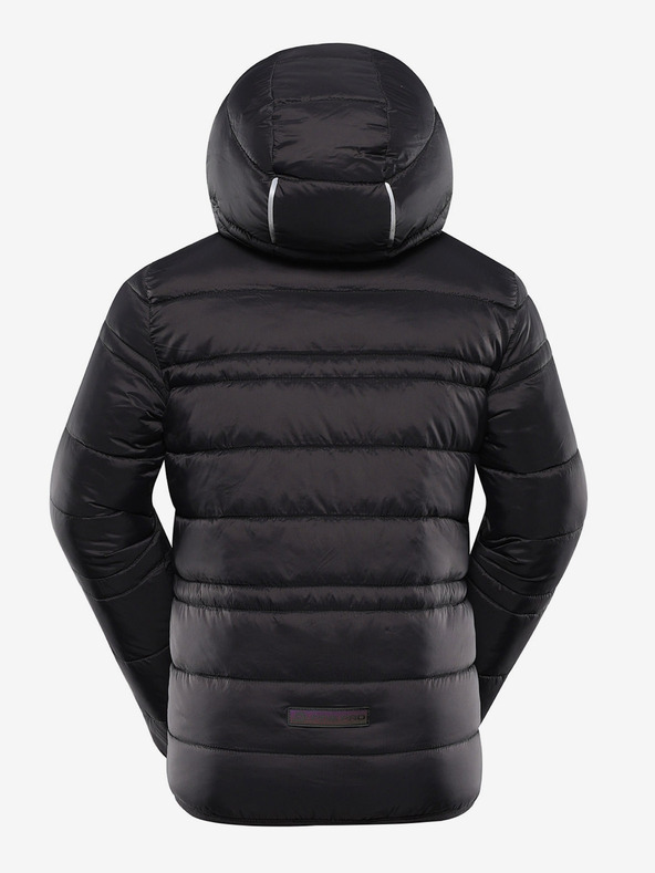 ALPINE PRO Jachetă reversibilă pentru copii hi-therm ALPINE PRO DOUWO negru
