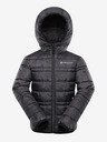 ALPINE PRO Jachetă reversibilă pentru copii hi-therm ALPINE PRO DOUWO negru