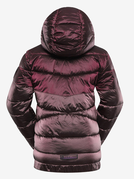 ALPINE PRO Jachetă hi-therm pentru copii cu impregnare ALPINE PRO GROLLO roz