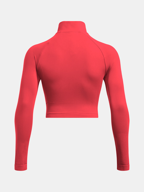 Under Armour Tricou pentru femei Under Armour Vanish Seamless 1/4 Zip Crop