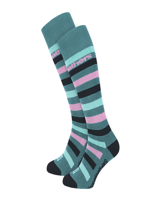 Horsefeathers Snowboard Socks Strid - albastru haze mărimea 5 - 7 HORSEFEATHERS