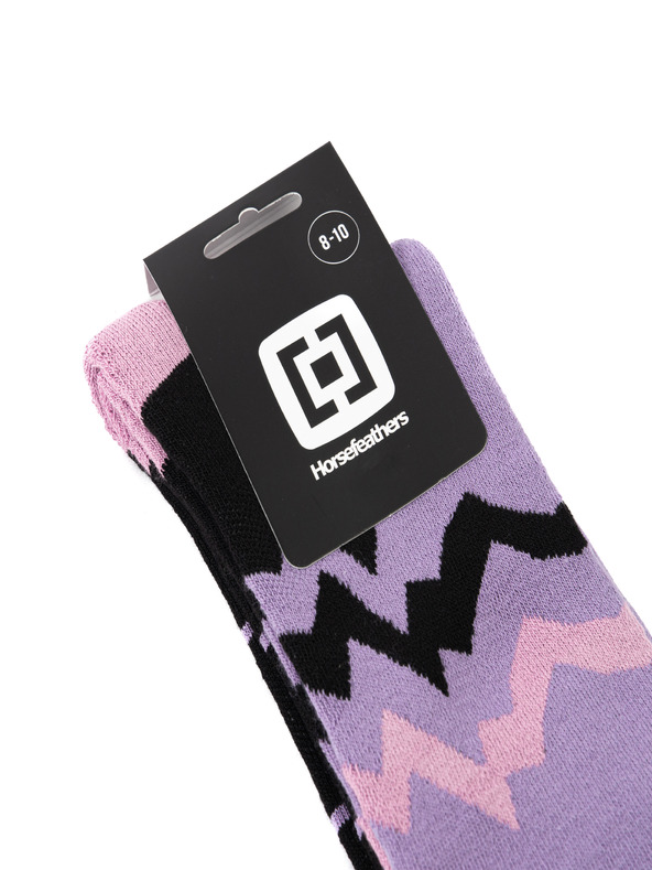 Horsefeathers Mitzi Snowboard Socks - grape light mărimea 5 - 7 HORSEFEATHERS