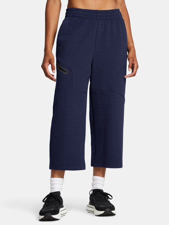 Under Armour Pantaloni de trening pentru femei Under Armour Unstoppable Flc Grid Crop