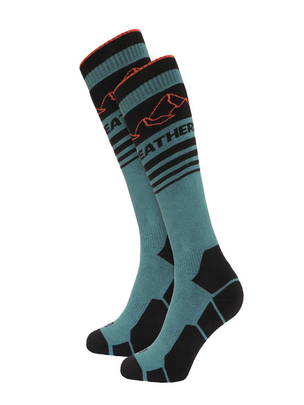 Horsefeathers Snowboard Socks Shaun - blue haze mărimea 11 - 13 HORSEFEATHERS