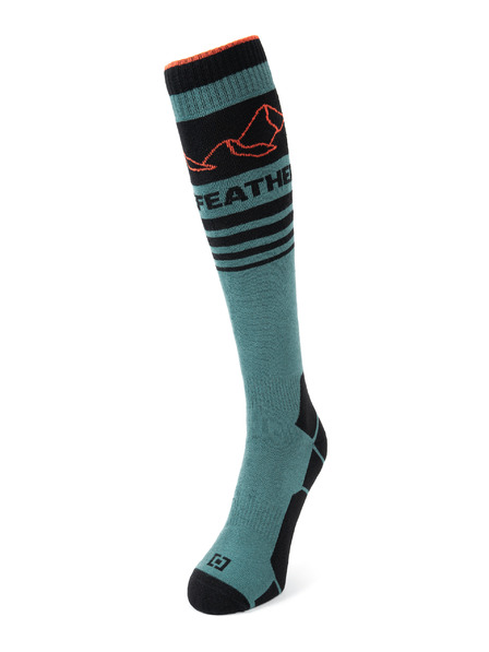 Horsefeathers Snowboard Socks Shaun - blue haze mărimea 11 - 13 HORSEFEATHERS