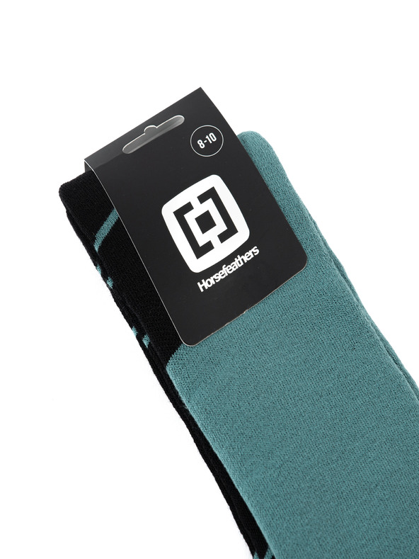 Horsefeathers Snowboard Socks Shaun - blue haze mărimea 11 - 13 HORSEFEATHERS