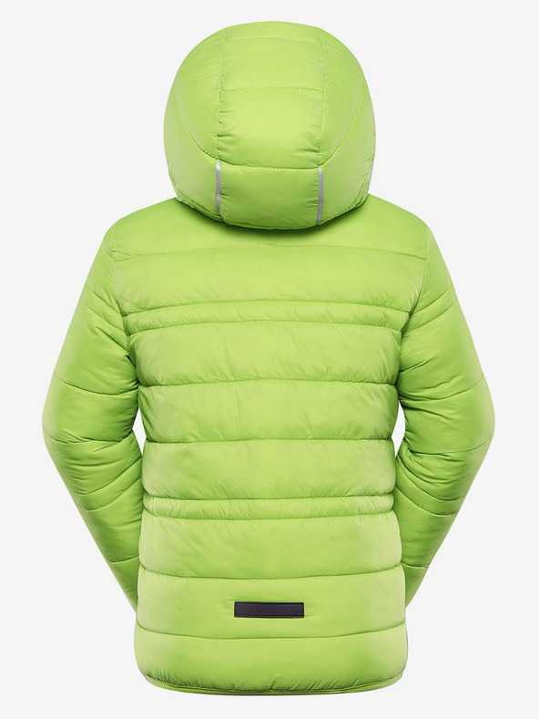 ALPINE PRO Geacă reversibilă pentru copii hi-therm ALPINE PRO DOUWO verde
