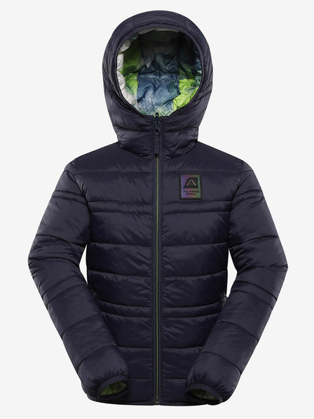 ALPINE PRO Jachetă reversibilă pentru copii hi-therm ALPINE PRO DOUWO albastru