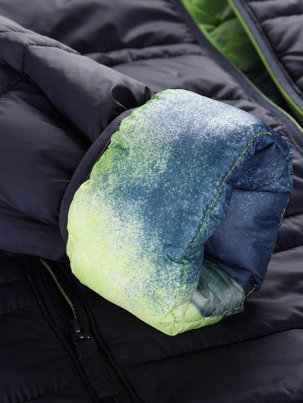 ALPINE PRO Jachetă reversibilă pentru copii hi-therm ALPINE PRO DOUWO albastru