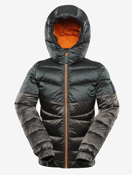 ALPINE PRO Jachetă hi-therm pentru copii cu impregnare ALPINE PRO GROLLO neutru / pământiu