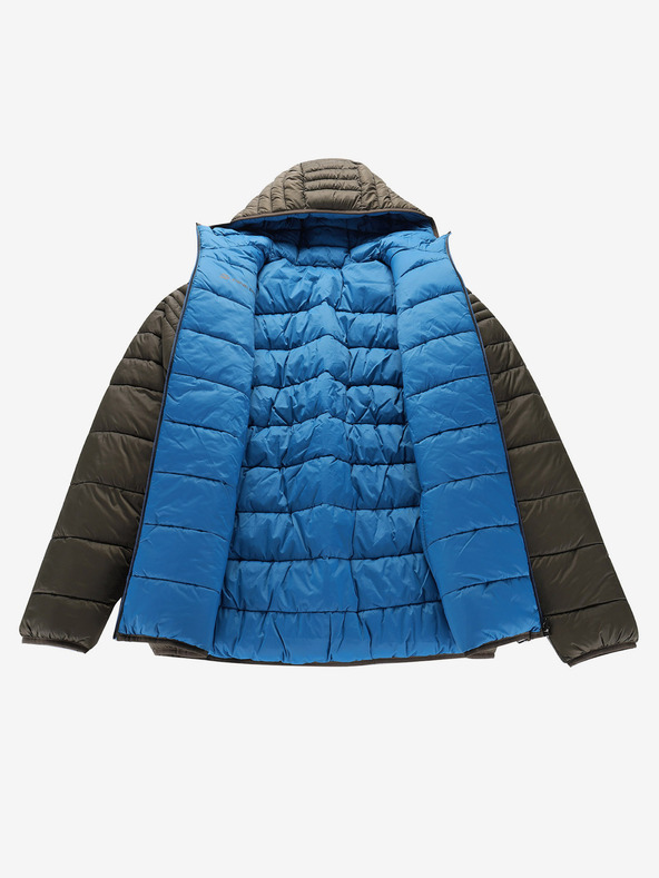 ALPINE PRO Jachetă reversibilă verde pentru bărbați Hi-Therm Alpine Pro Erom