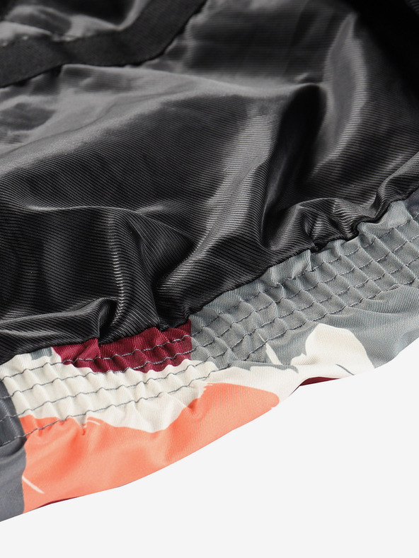 ALPINE PRO Geaca de fetita gri-roz cu membrana PTX Alpine Pro Werdo