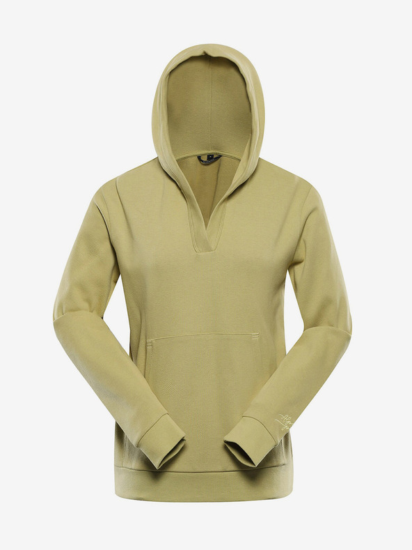 ALPINE PRO Hanorac verde Alpine Pro pentru femei MALMA