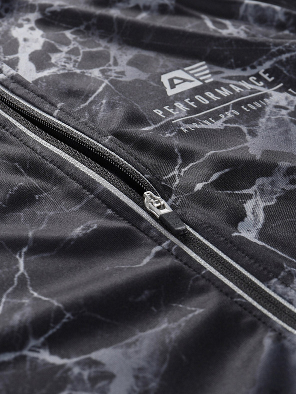 ALPINE PRO Tricou de ciclism Alpine Pro SAGEN gri