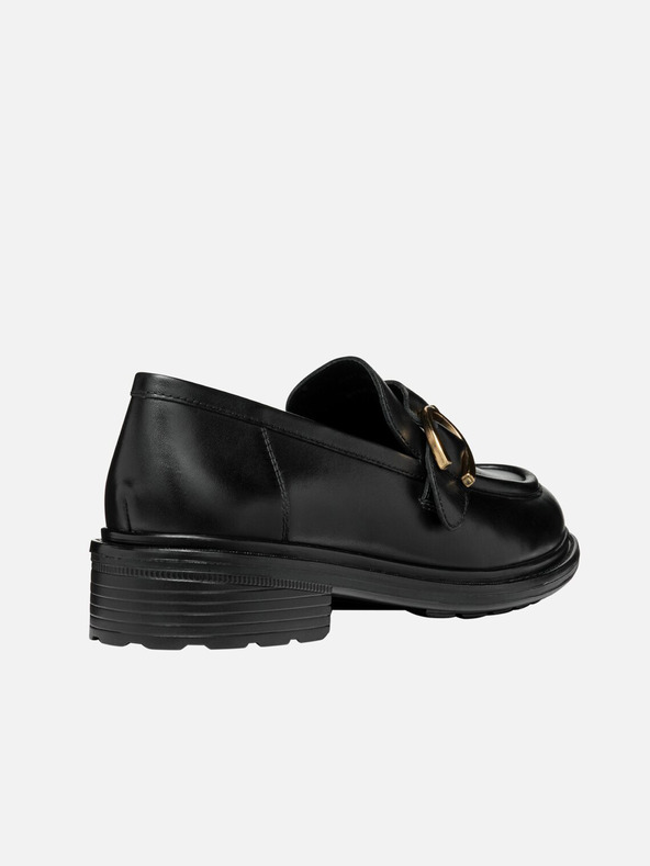 Geox Mocasini negri pentru femei Geox Walk pleasure