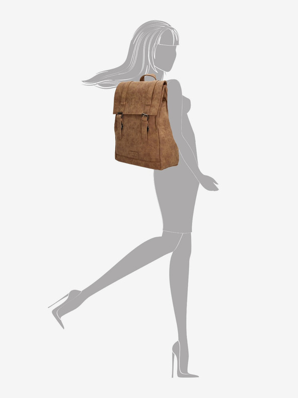Enrico Benetti Enrico Benetti Amy Tablet Rucsac Camel