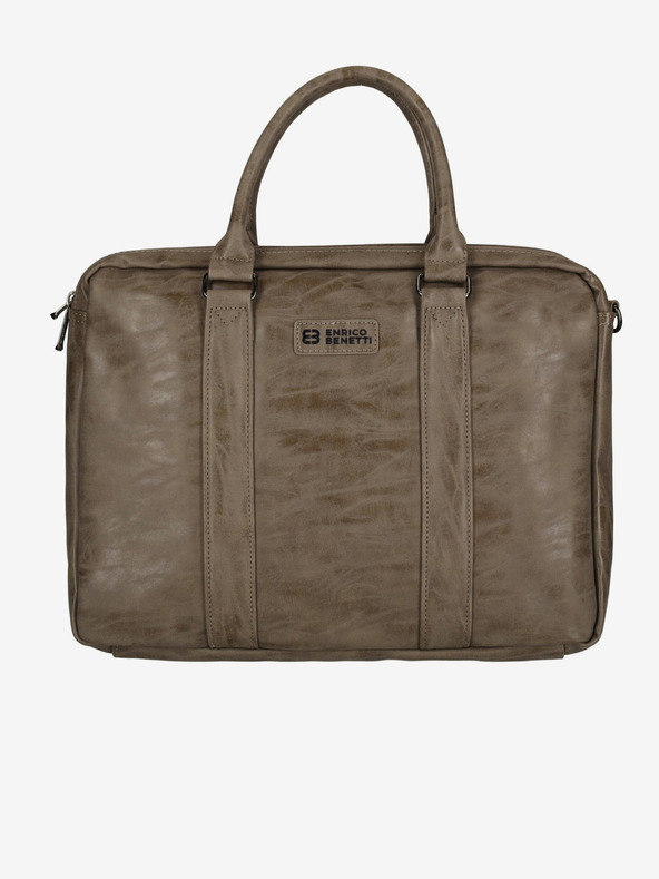 Enrico Benetti Enrico Benetti Rotterdam 15" Notebook Bag Medium Taupe
