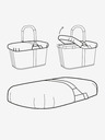 Reisenthel Husă neagră Reisenthel CarryBag