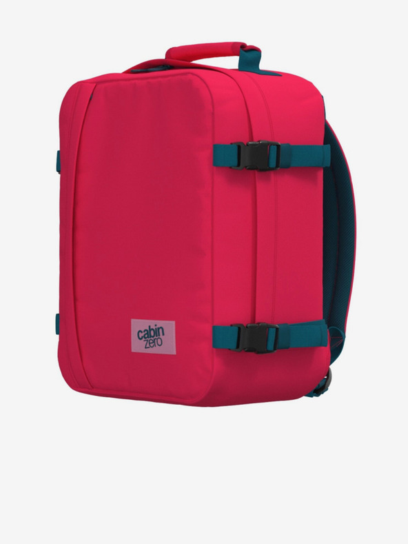 CabinZero Rucsac roșu CabinZero Classic 28L Miami magenta