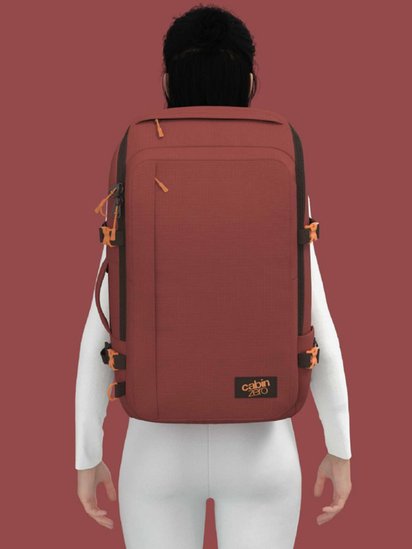CabinZero Rucsac CabinZero Adv 42L Sangria roșu