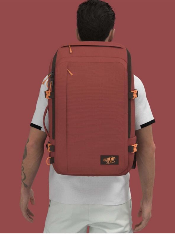CabinZero Rucsac CabinZero Adv 42L Sangria roșu