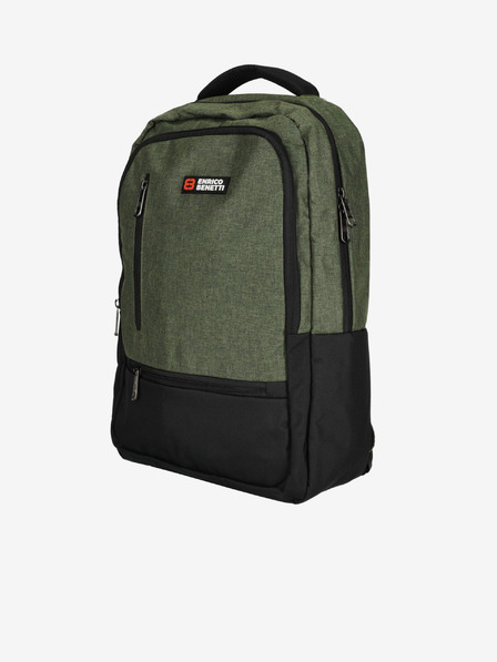 Enrico Benetti Rucsac Enrico Benetti Hamburg 15" Notebook Backpack Olive
