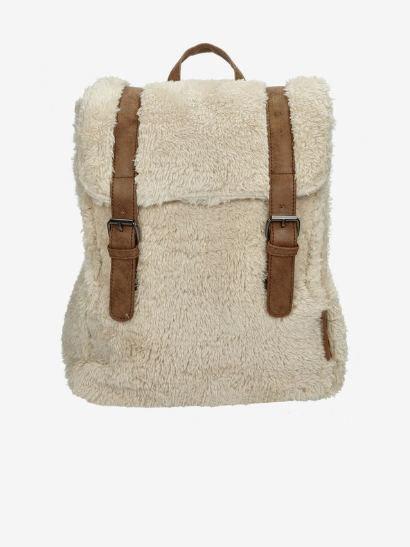 Enrico Benetti Rucsac Enrico Benetti Teddy Tablet Backpack Off-White