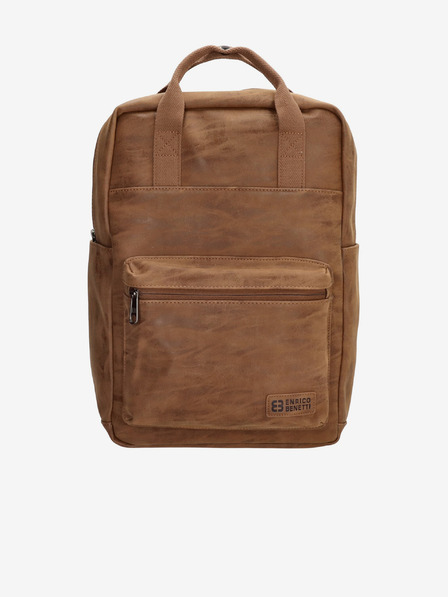 Enrico Benetti Rucsac Enrico Benetti Rotterdam 13" Notebook Backpack Camel