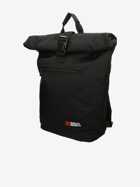 Enrico Benetti Rucsac Enrico Benetti Amsterdam Notebook Backpack Negru