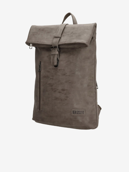 Enrico Benetti Rucsac Enrico Benetti Rotterdam 15" Notebook Backpack 15 l Medium Taupe