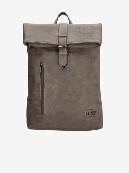 Enrico Benetti Rucsac Enrico Benetti Rotterdam 15" Notebook Backpack 15 l Medium Taupe