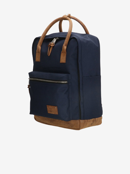 Enrico Benetti Rucsac Enrico Benetti Santiago Notebook Backpack 17 l Albastru