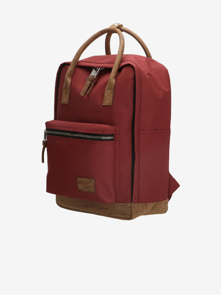 Enrico Benetti Rucsac Enrico Benetti Santiago Notebook Backpack 17 l Bordeaux