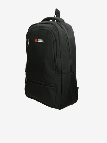 Enrico Benetti Rucsac Enrico Benetti Hamburg 15" Notebook Backpack Black