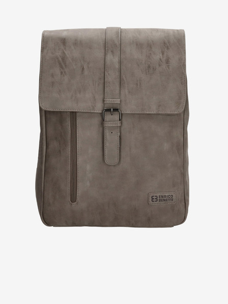 Enrico Benetti Rucsac Enrico Benetti Rotterdam 17" Notebook Backpack Medium Taupe