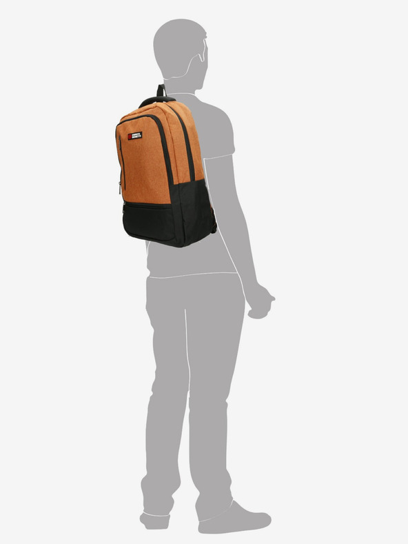 Enrico Benetti Rucsac Enrico Benetti Hamburg 15" Notebook Backpack Rust