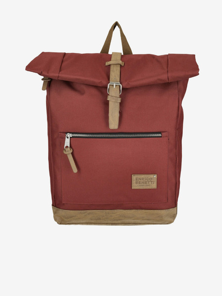 Enrico Benetti Rucsac Enrico Benetti Santiago 15" Notebook Backpack Bordeaux