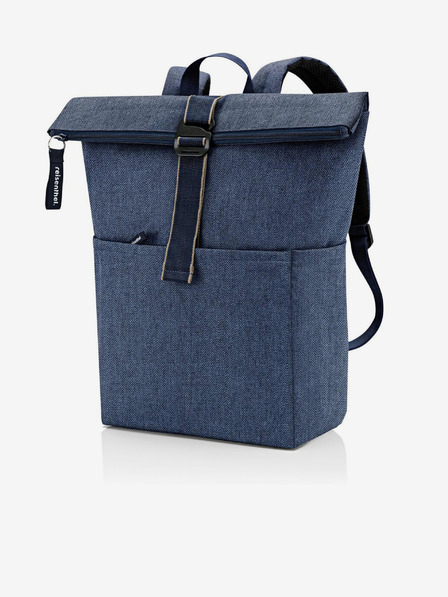 Reisenthel Reisenthel Rolltop Rucsac Herringbone Albastru închis