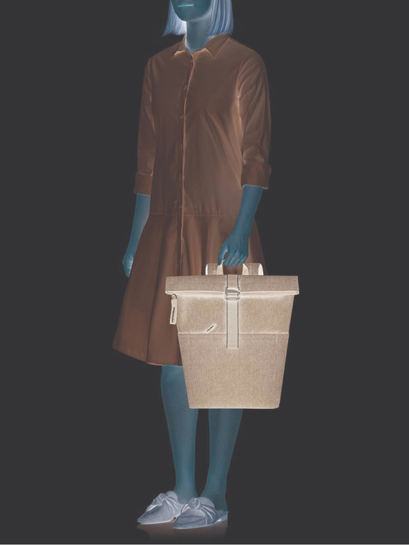 Reisenthel Reisenthel Rolltop Rucsac Herringbone Albastru închis