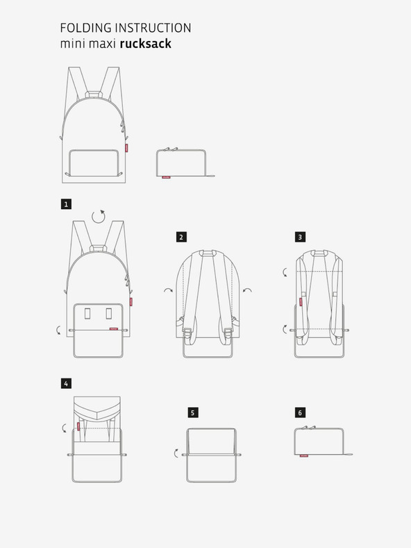 Reisenthel Black Polka Dot Rucsac Reisenthel Mini Maxi Rucksack Dots White