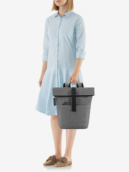 Reisenthel Rucsac Rolltop Reisenthel Twist Argintiu