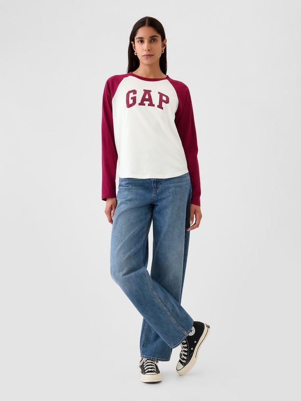GAP Tricou GAP logo v-ss camo arch