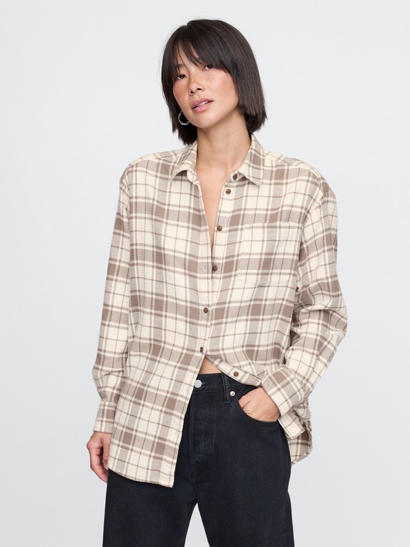 GAP Cămașă flanelată oversize Big Shirt GAP