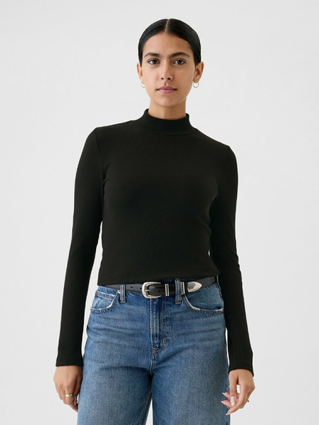GAP Tricou crop cu nervuri GAP