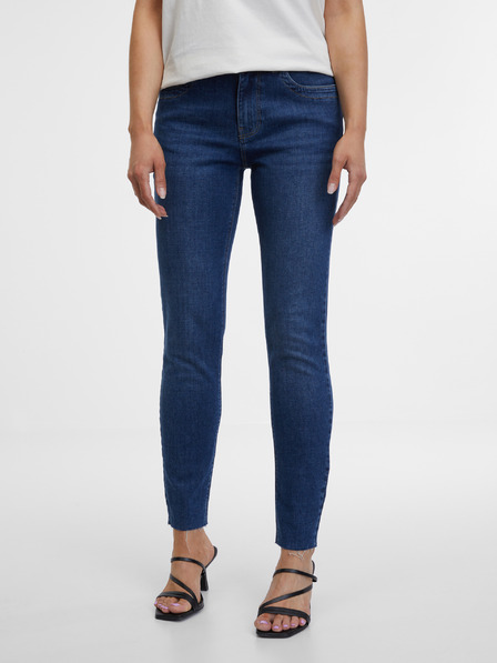 Orsay Blugi skinny fit albastru închis pentru femei ORSAY