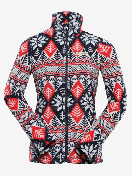 ALPINE PRO Hanorac Supratherm Alpine Pro Eflina roșu și albastru pentru femei