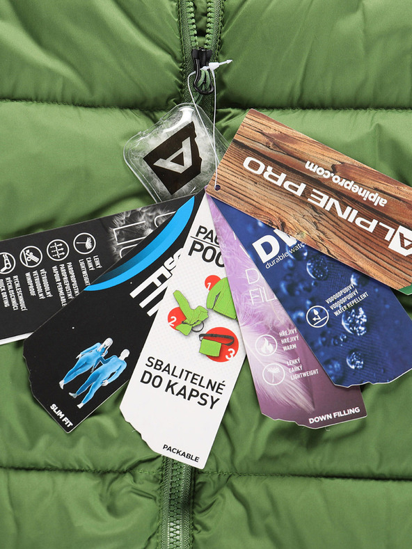 ALPINE PRO Jachetă de iarnă pentru femei, din puf, cu DWR ALPINE PRO Rogita