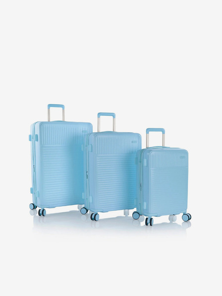 Heys Set de trei valize de călătorie în albastru deschis Heys Pastel ( S+M+L )