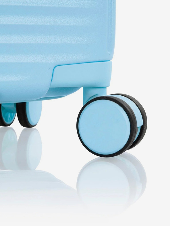 Heys Set de trei valize de călătorie în albastru deschis Heys Pastel ( S+M+L )