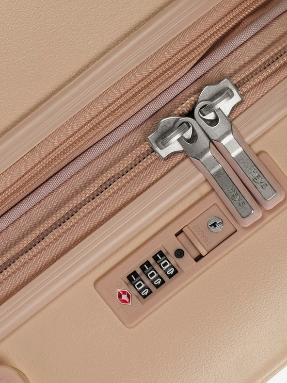 Heys Set de trei valize de călătorie Heys Pastel bej S,M,L